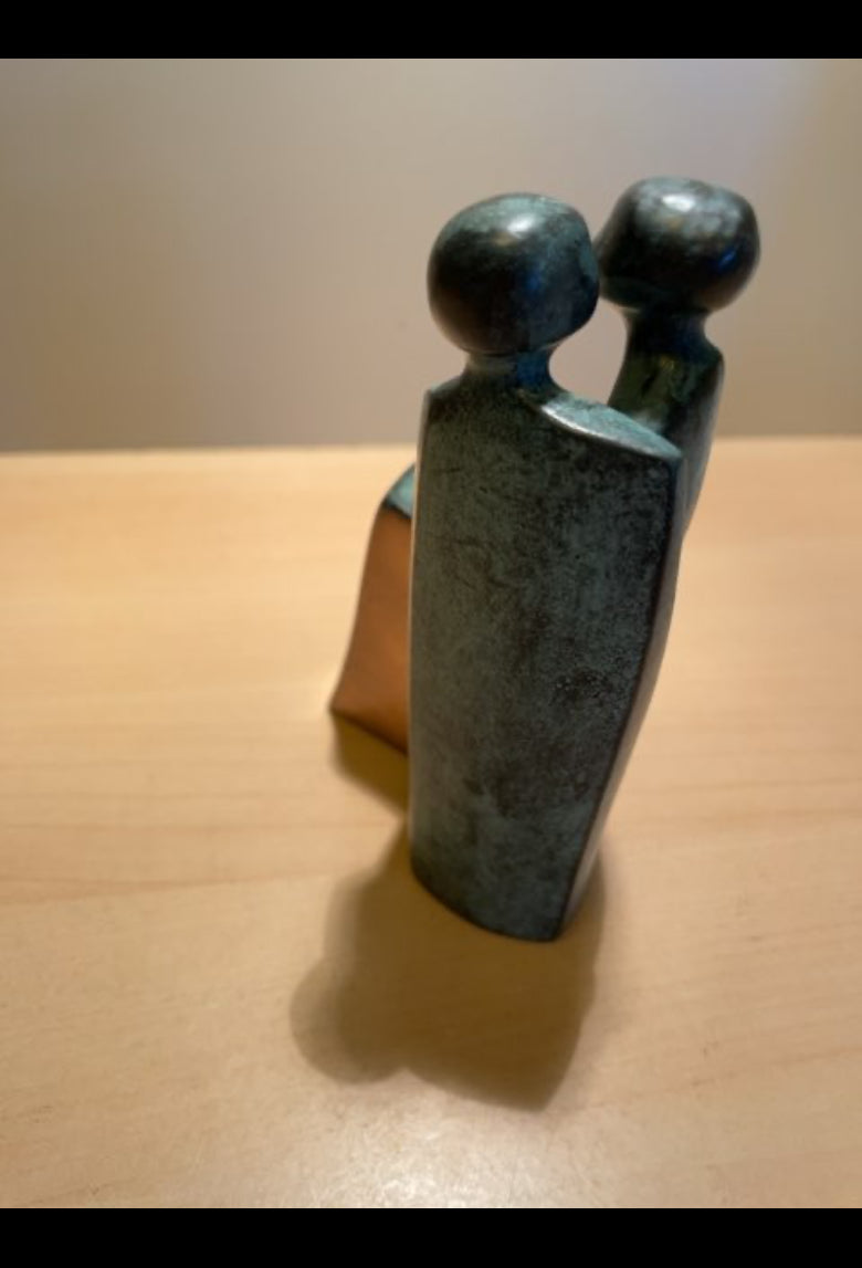 Tosomhed - skulptur i ægte bronce